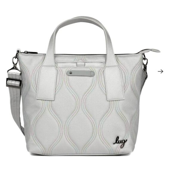 LUG Alto Matte Luxe - Metallic Silver Ice Pop - NWT - Picture 1 of 5